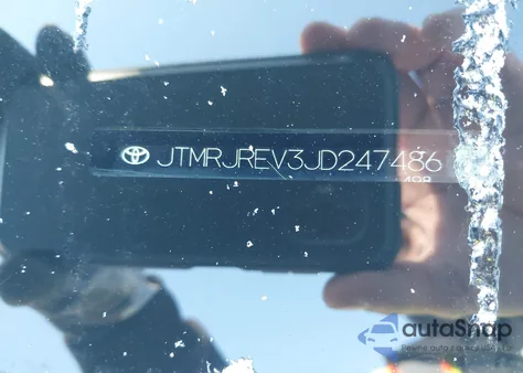 2018 Toyota Rav4 Hybrid Xle z USA, uszkodzony, nr VIN JTMRJREV3JD247486